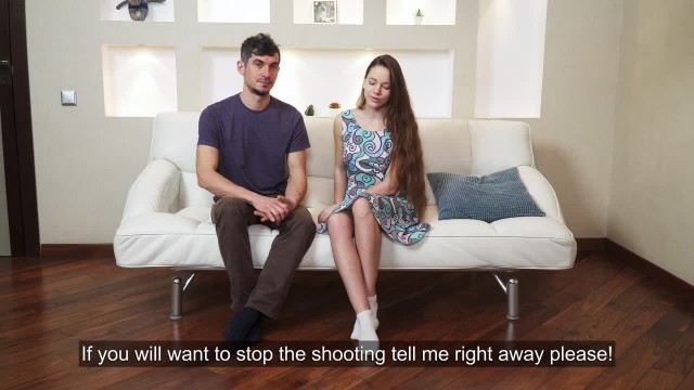 Превью Молодая пара пришла на порно кастинг и занялась сексом на камеру № 44187